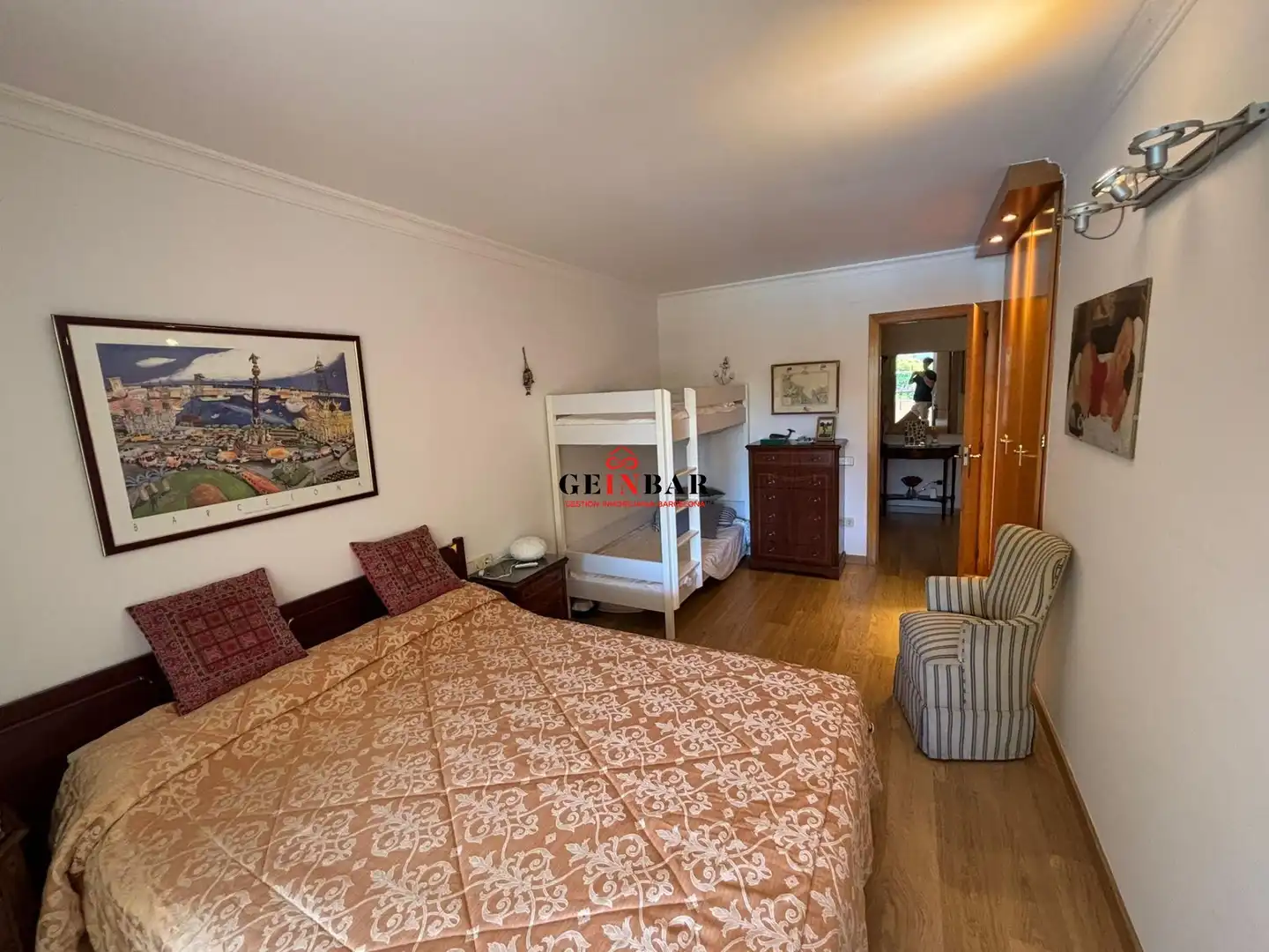 Dormitori de Dúplex en venda en Sant Andreu de Llavaneres amb Calefacció, Jardí privat i Parquet