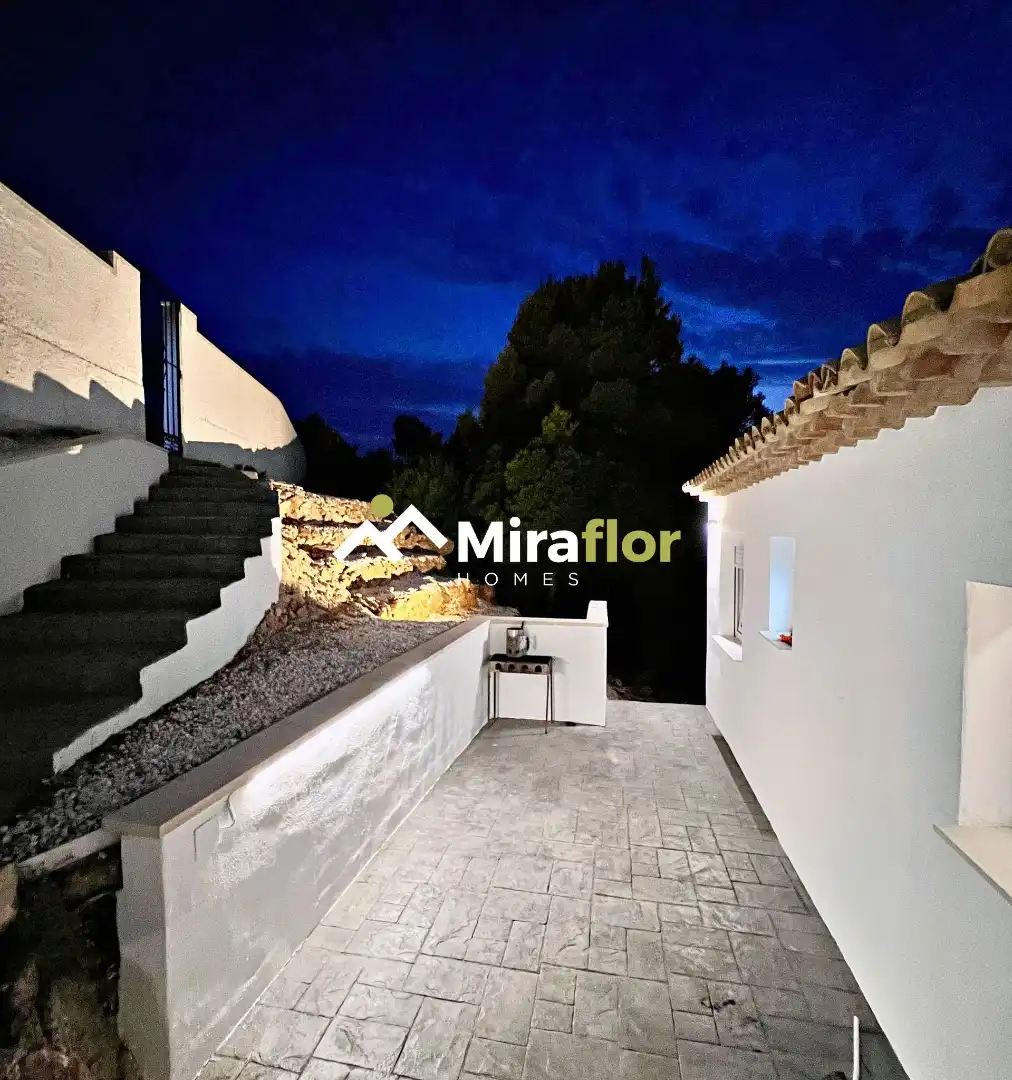 Terraza de Casa o chalet en venta en Dénia con Aire acondicionado, Jardín privado y Terraza