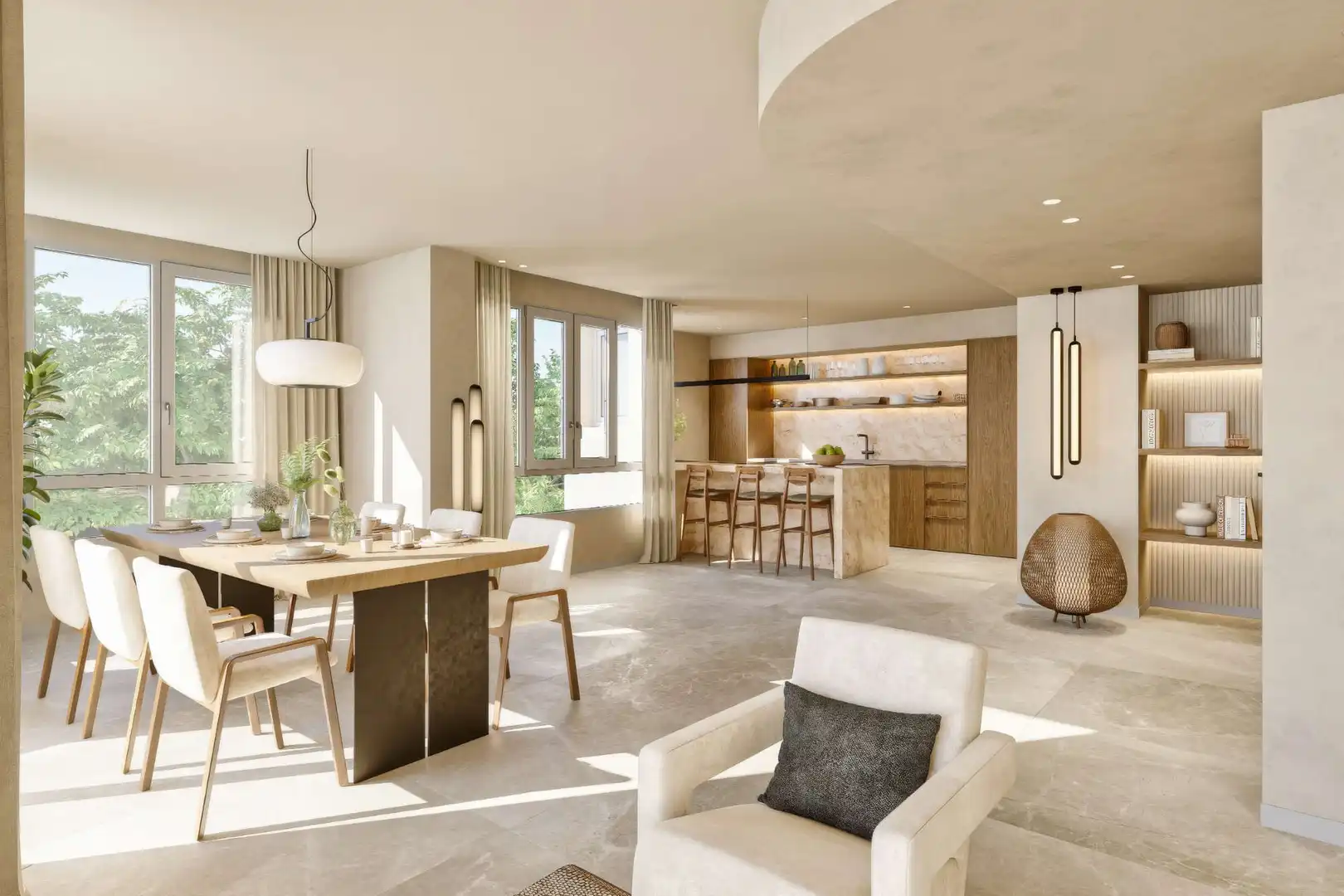 Sala d'estar de Apartament en venda en  Palma de Mallorca amb Aire condicionat, Calefacció i Terrassa