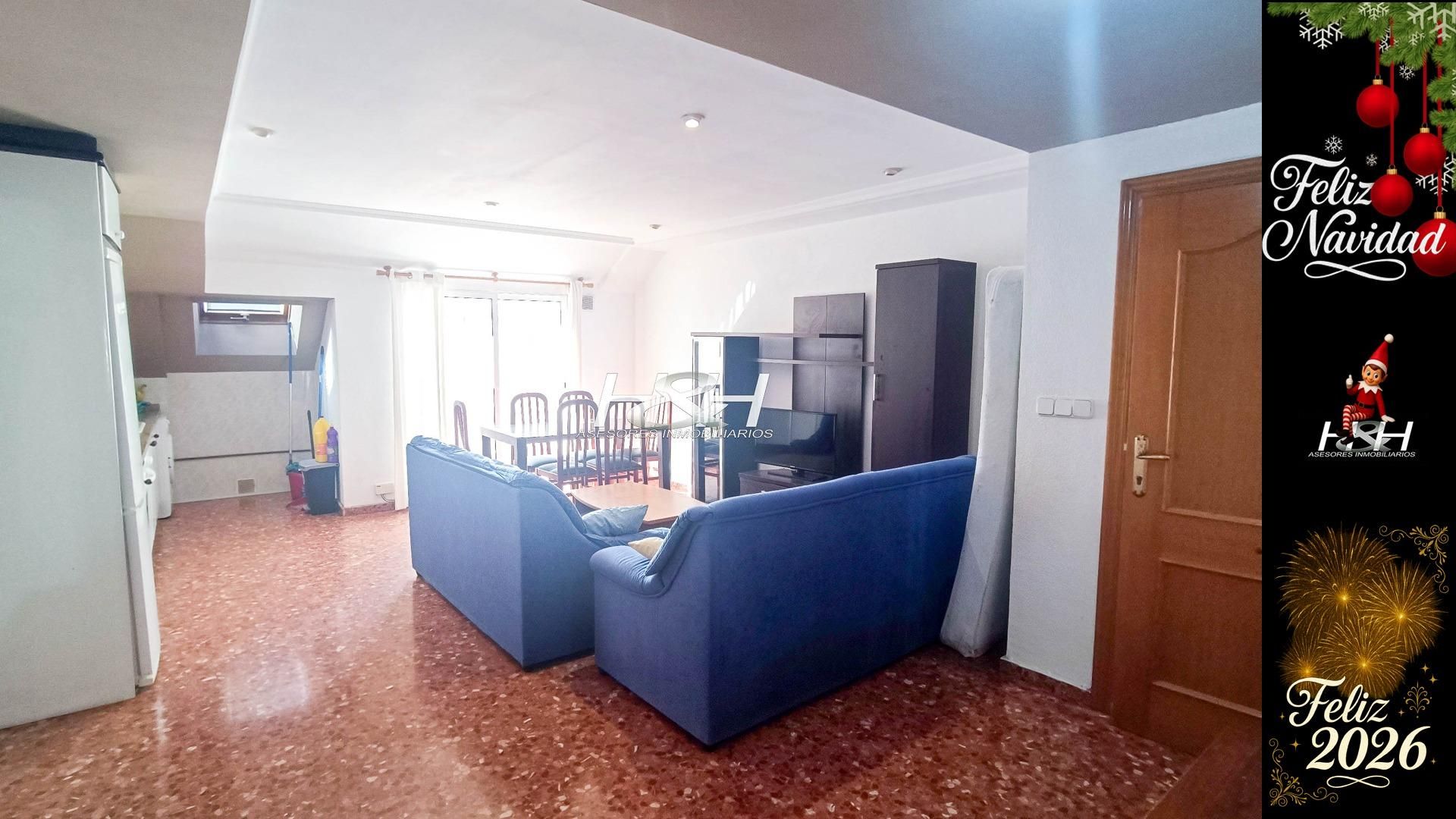 Living room of Attic for sale in Burjassot  with Terrace and Balcony