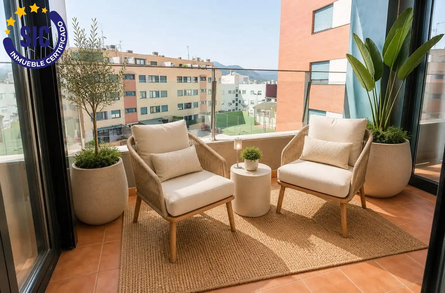 Terraza de Ático en venta en Tavernes de la Valldigna con Aire acondicionado, Calefacción y Terraza