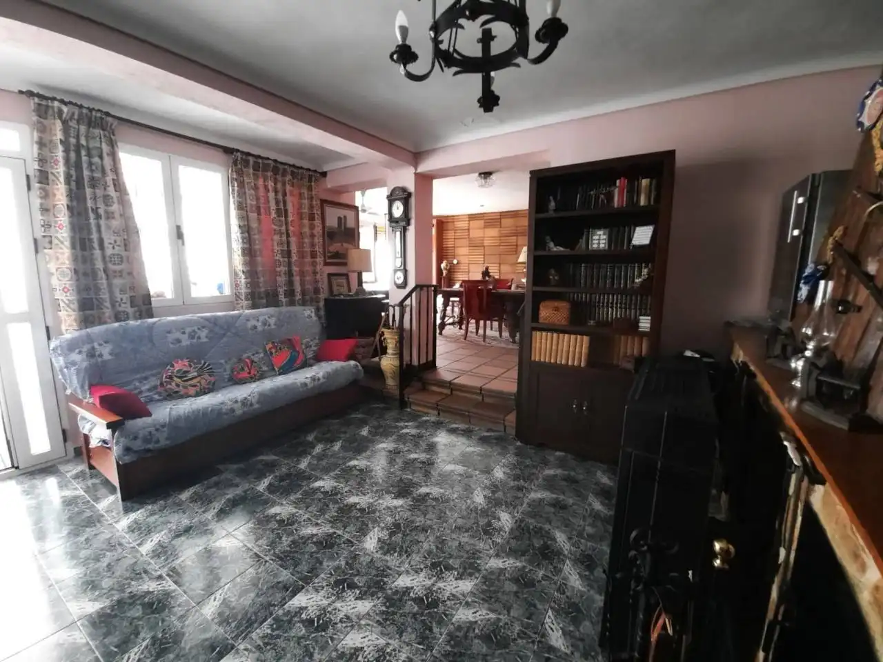 Wohnzimmer von Haus oder Chalet zum Verkauf in Peñascosa mit Heizung