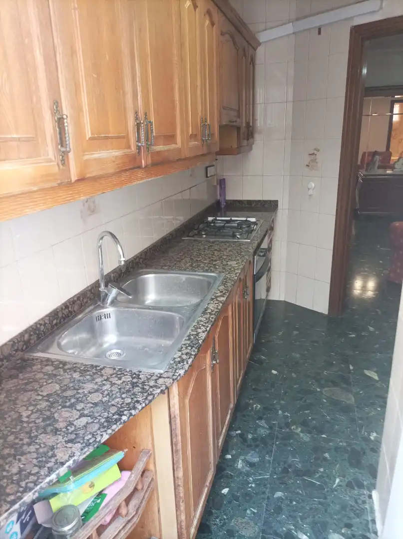 Cocina de Piso en venta en Valencia con Terraza y Balcón