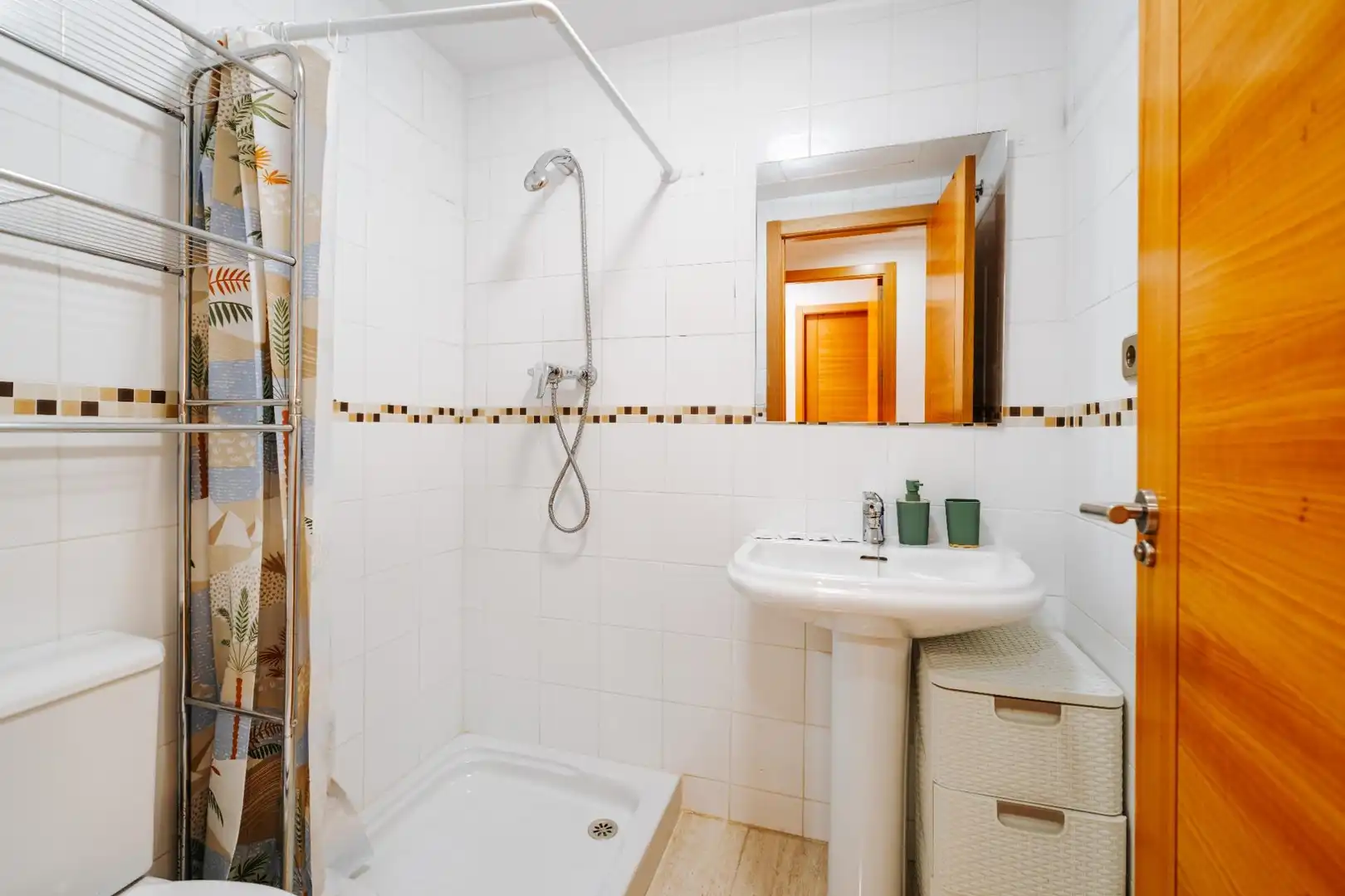 Bany de Apartament de lloguer en Villajoyosa / La Vila Joiosa amb Aire condicionat, Calefacció i Jardí privat