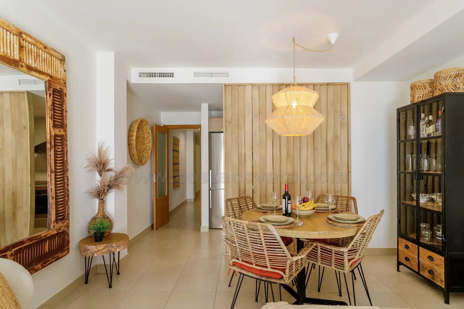 Dining room of Apartments for sale in El Campello  with Air Conditioner, Terrace and Furnished
