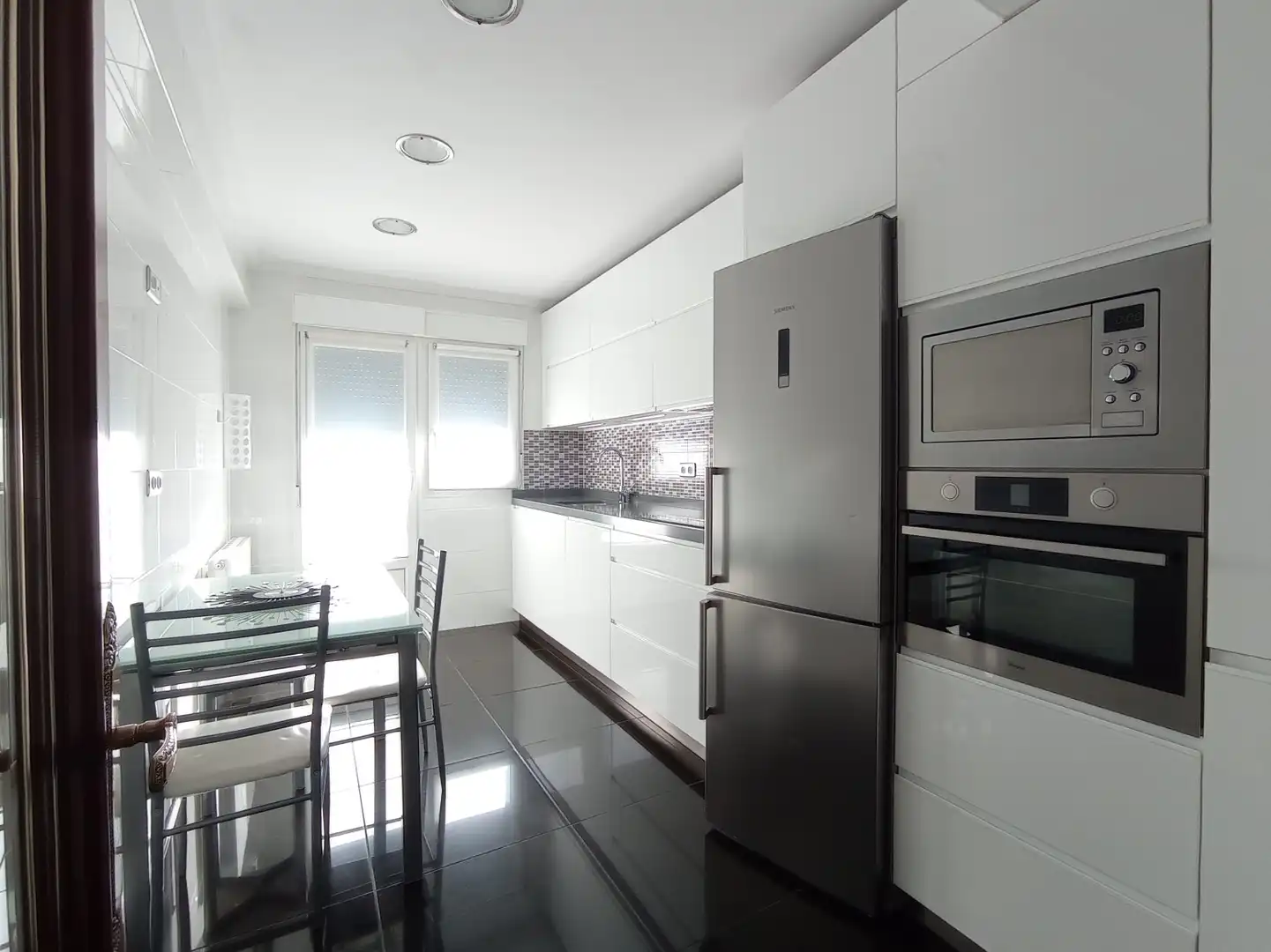 Kitchen of Flat for sale in Etxebarri  with Heating, Terrace and Storage room