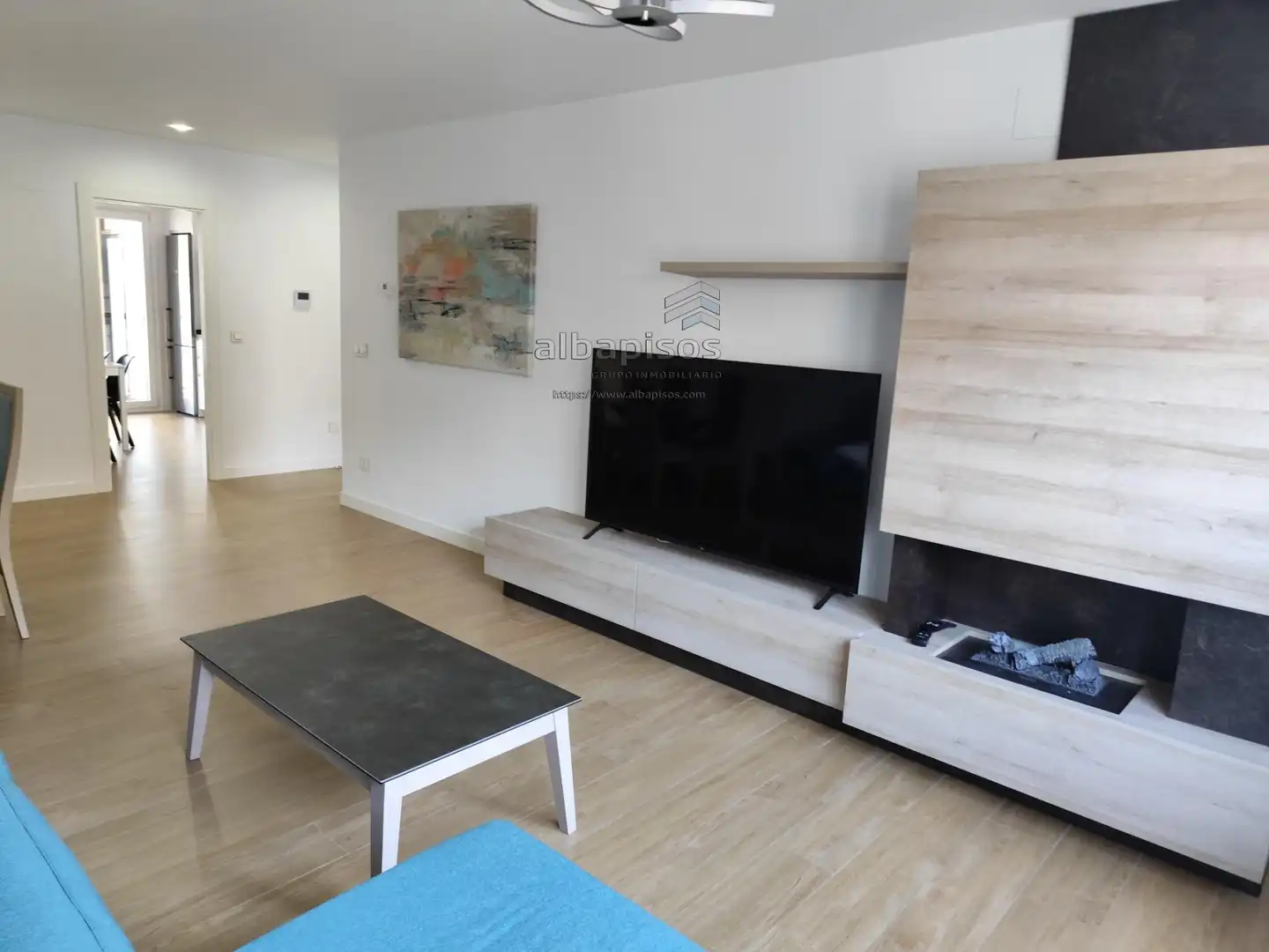 Wohnzimmer von Wohnung zur Miete in Albacete mit Heizung, Terrasse und Abstellraum