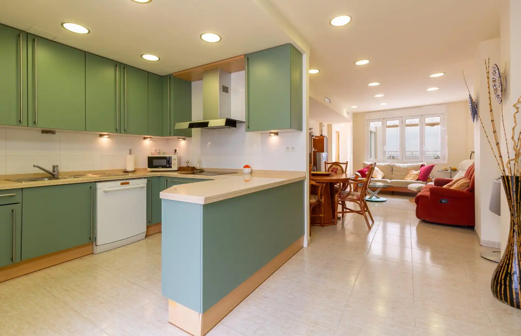 Cocina de Dúplex en venta en La Ràpita con Aire acondicionado, Terraza y Balcón