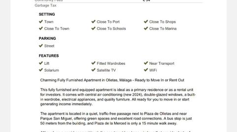 Photo 2 of Study for sale in Pasaje Olletas, Olletas - Sierra Blanquilla, Málaga Capital