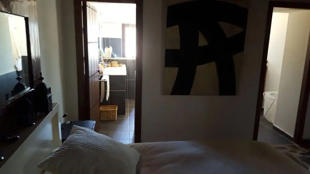 Habitación de Finca rústica en venta en Aracena con Aire acondicionado, Jardín privado y Parquet