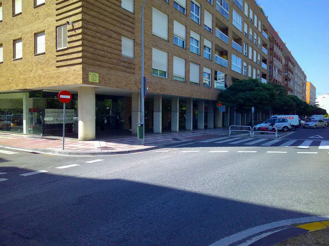 Vista exterior de Pis en venda en  Pamplona / Iruña amb Calefacció