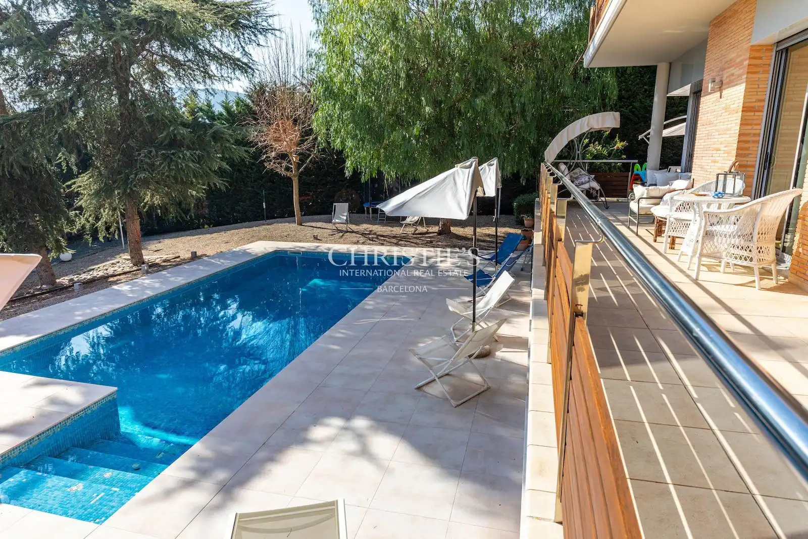 Piscina de Casa o chalet en venta en Vallromanes con Calefacción, Jardín privado y Terraza