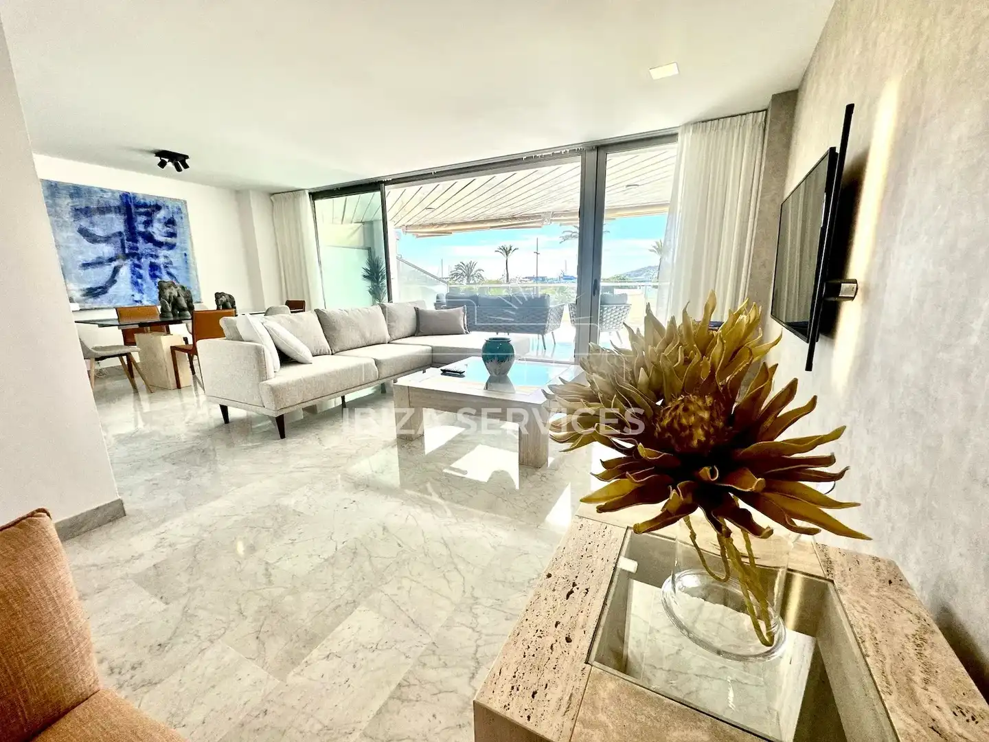 Appartamento con piscina in affitto a Marina Botafoc - Platja de Talamanca, imagen 2