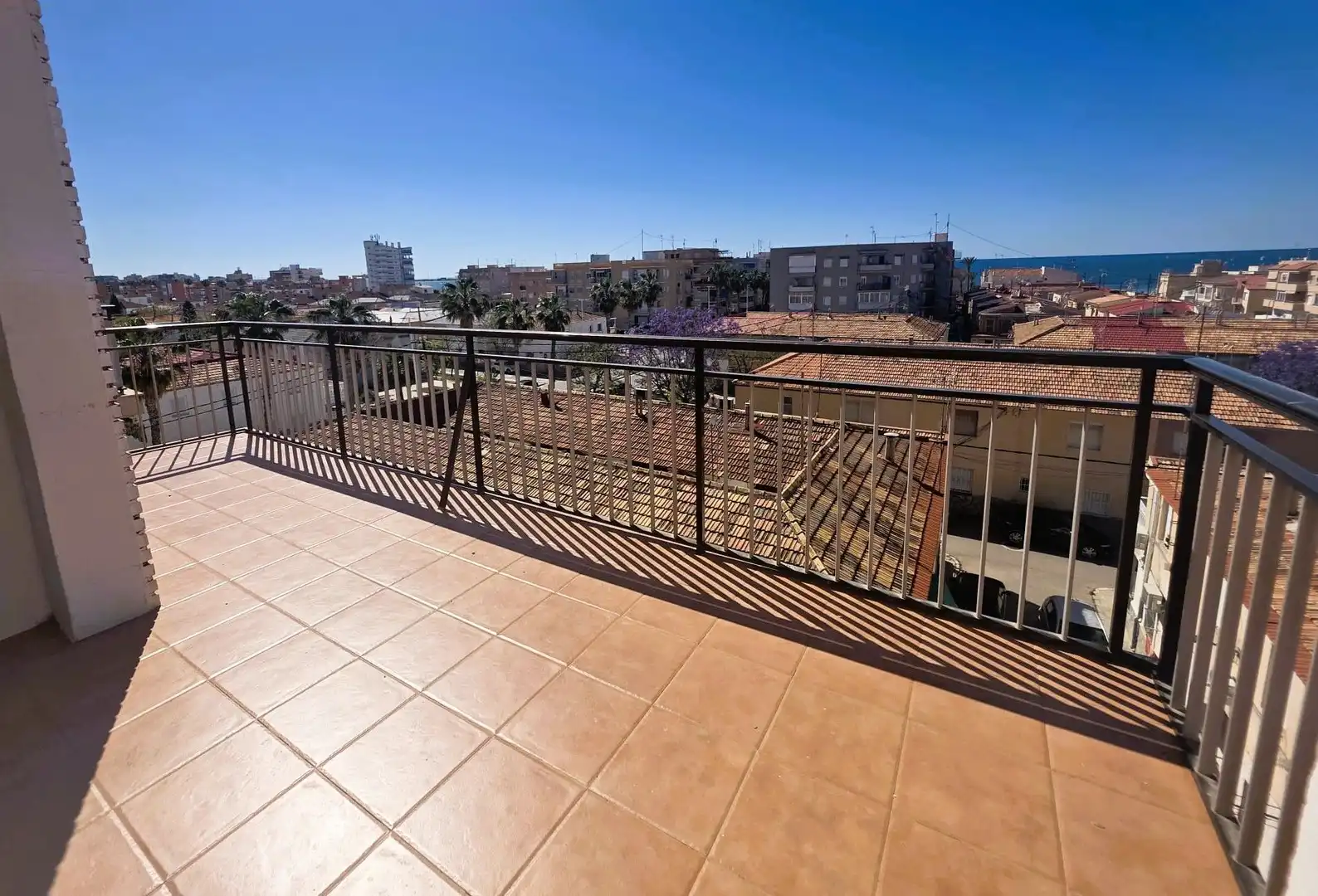Terraza de Apartamento en venta en Santa Pola con Aire acondicionado, Terraza y Amueblado