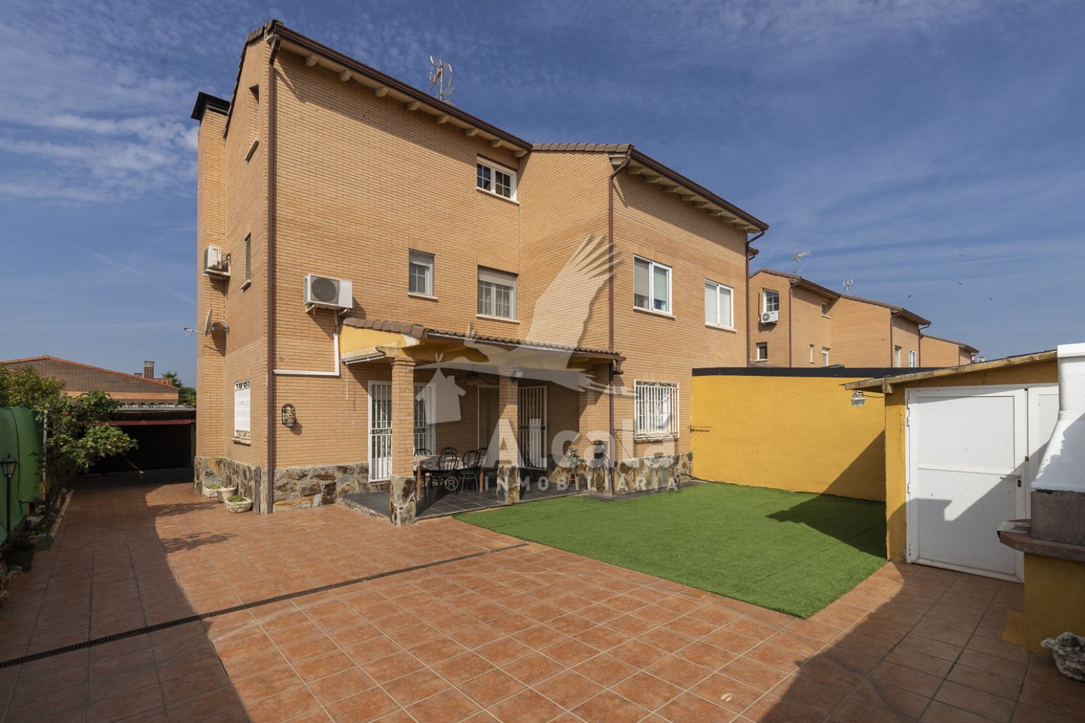 Exterior view of Single-family semi-detached for sale in Alovera  with Air Conditioner, Heating and Terrace
