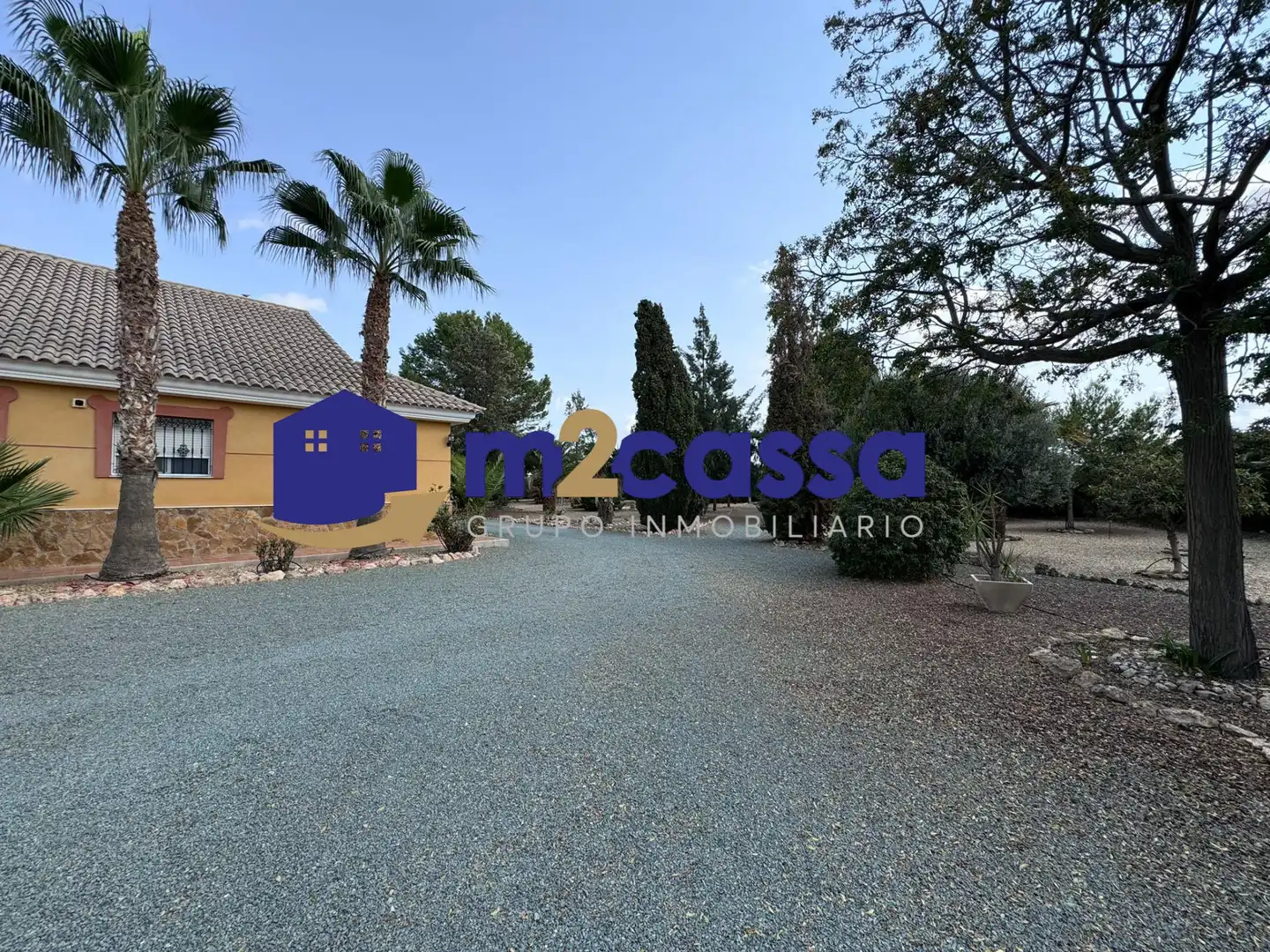 Vista exterior de Casa o xalet en venda en Puerto Lumbreras amb Jardí privat, Terrassa i Piscina