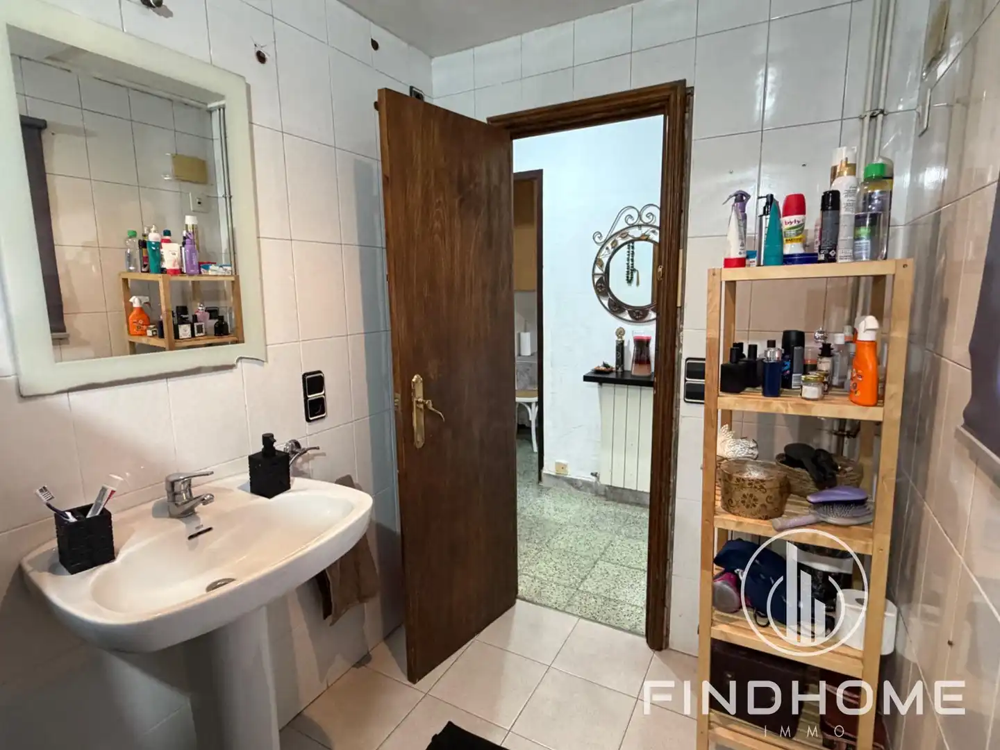 Baño de Casa adosada en venta en Olot con Calefacción y Trastero