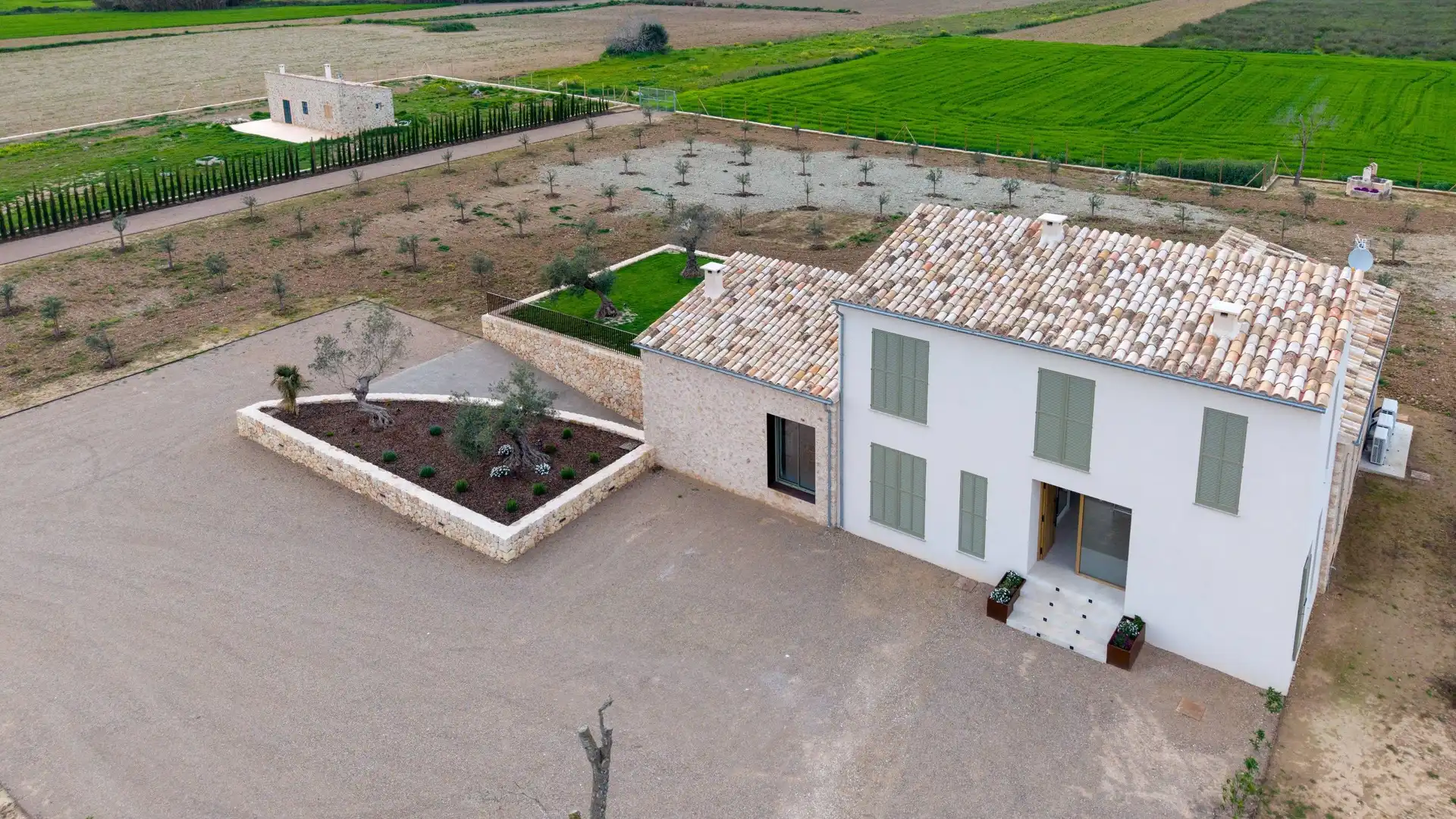 Vista exterior de Finca rústica en venda en Sineu amb Aire condicionat, Calefacció i Terrassa