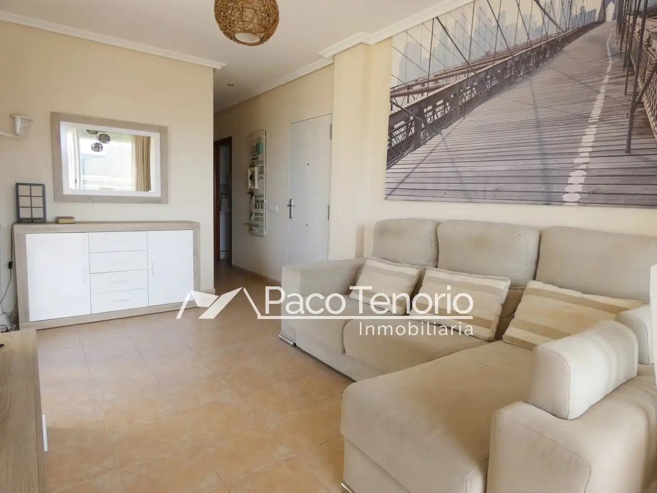 Sala de estar de Piso de alquiler en Islantilla con Terraza, Amueblado y Horno