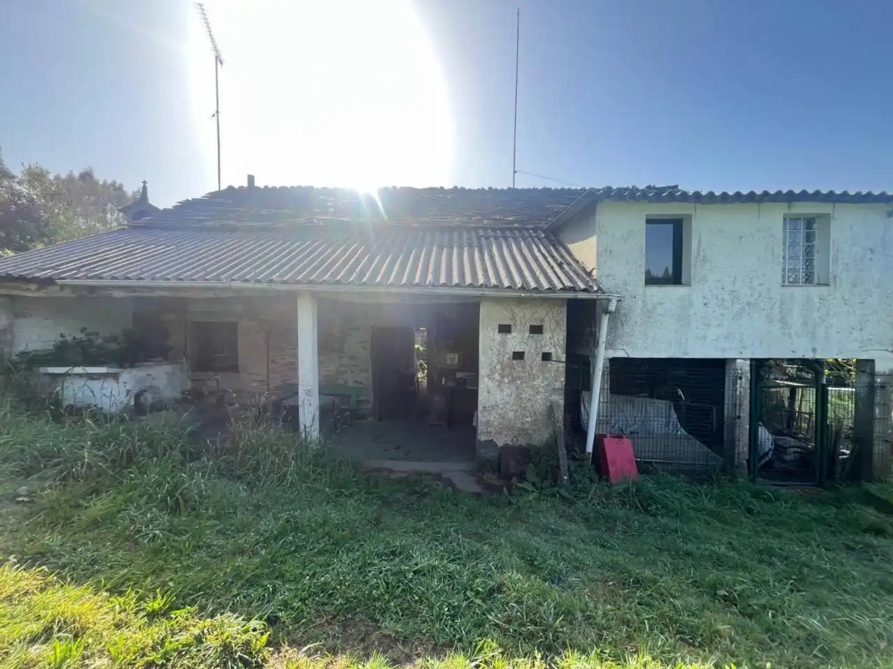 Vista exterior de Finca rústica en venda en Irixoa
