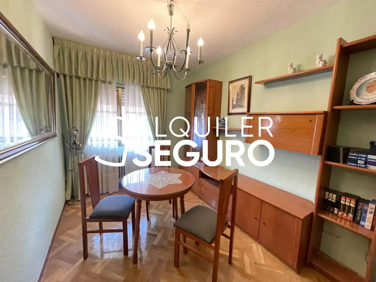 Dining room of Flat for rent in Madrid  with Heating and Terrace