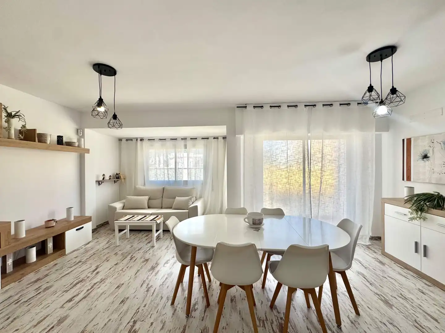 Esszimmer von Wohnung zum Verkauf in Gandia mit Klimaanlage, Abstellraum und Balkon