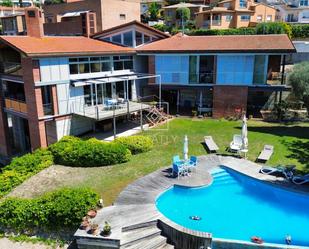 Jardí de Casa o xalet en venda en Girona Capital amb Aire condicionat, Terrassa i Piscina