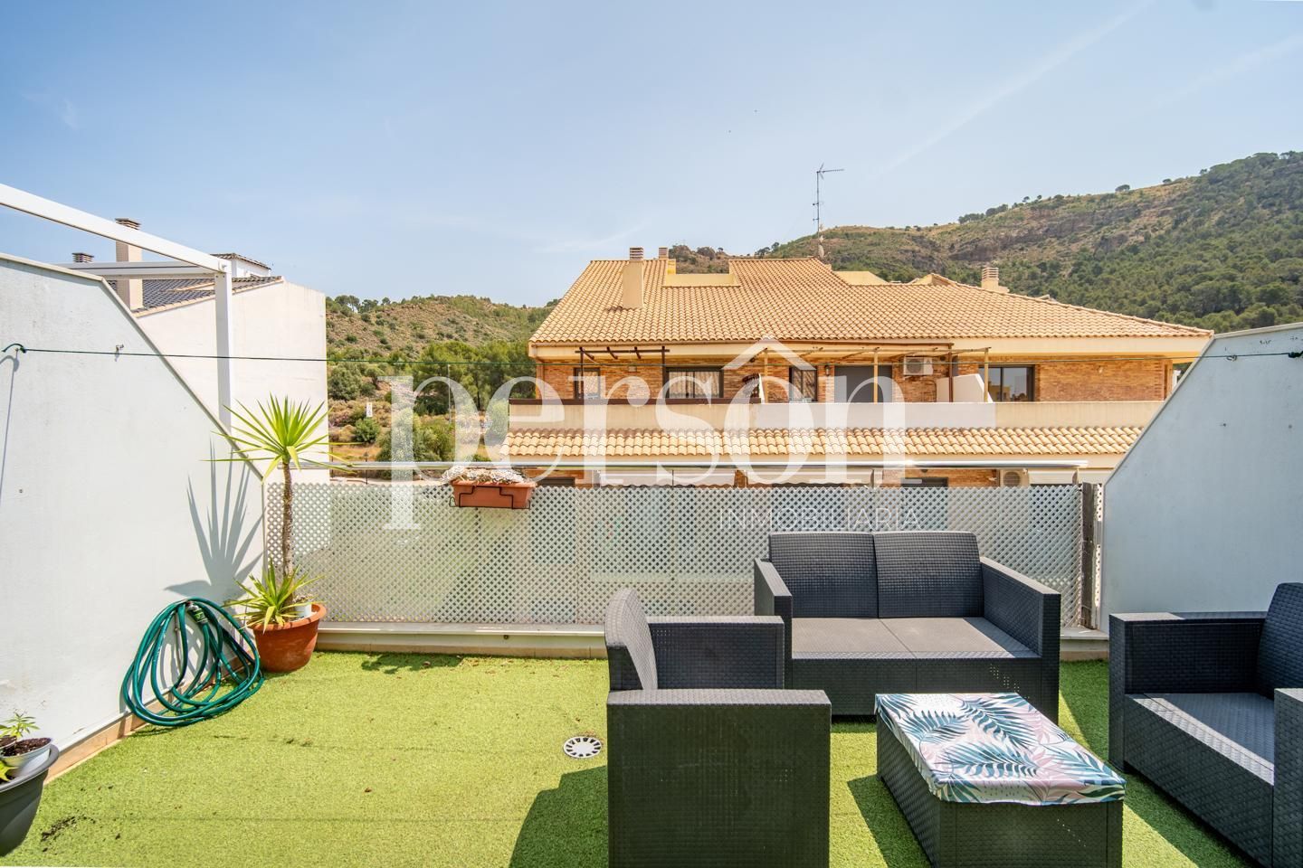 Terrasse von Dachboden zum verkauf in Náquera mit Klimaanlage, Terrasse und Möbliert