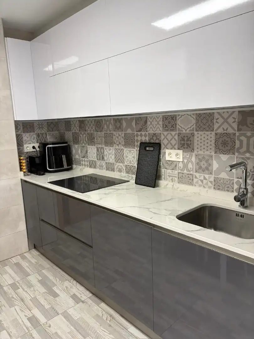 Küche von Wohnung zum Verkauf in Santurtzi  mit Heizung, Möbliert und Ofen