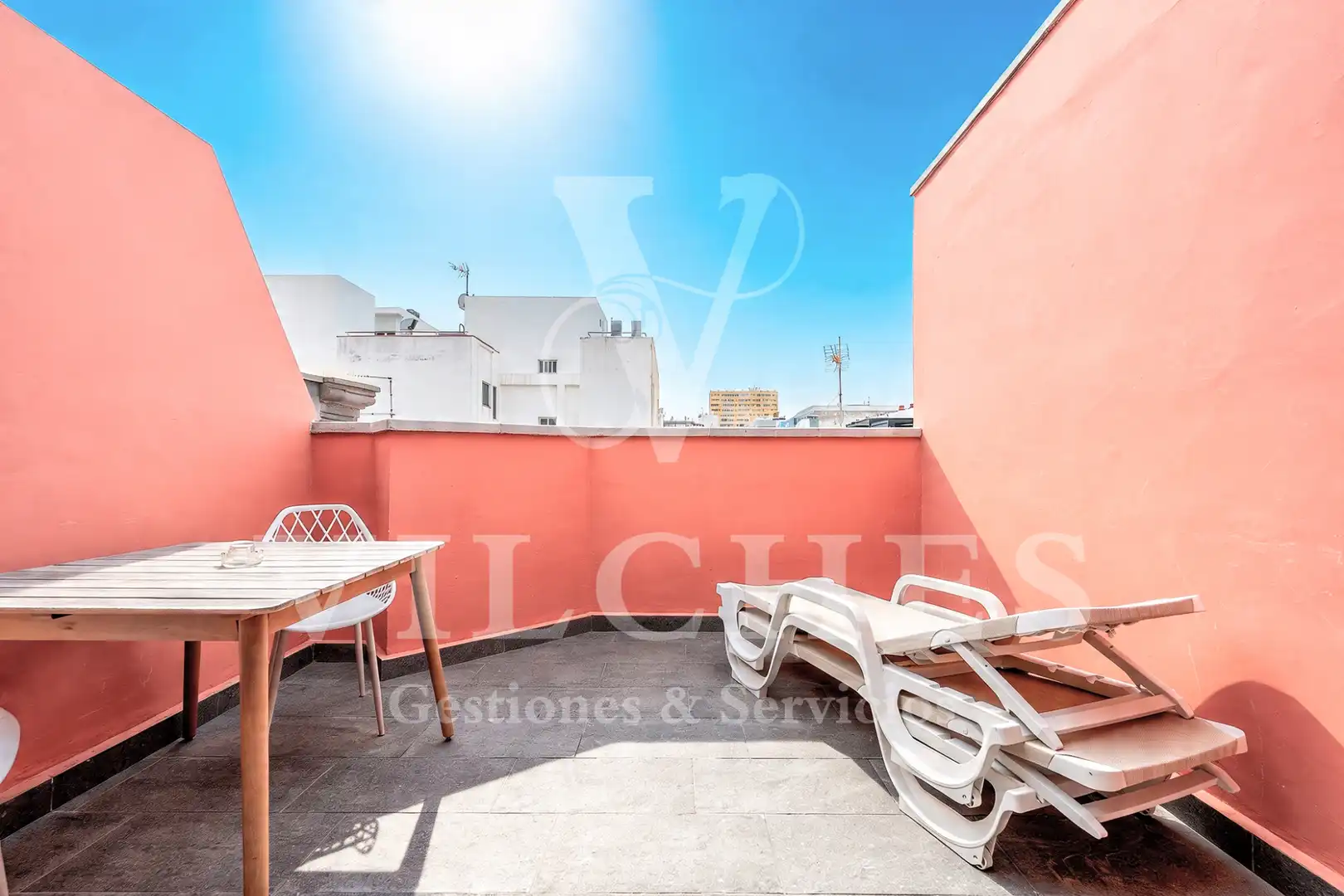 Terrassa de Àtic en venda en Las Palmas de Gran Canaria amb Aire condicionat, Terrassa i Moblat