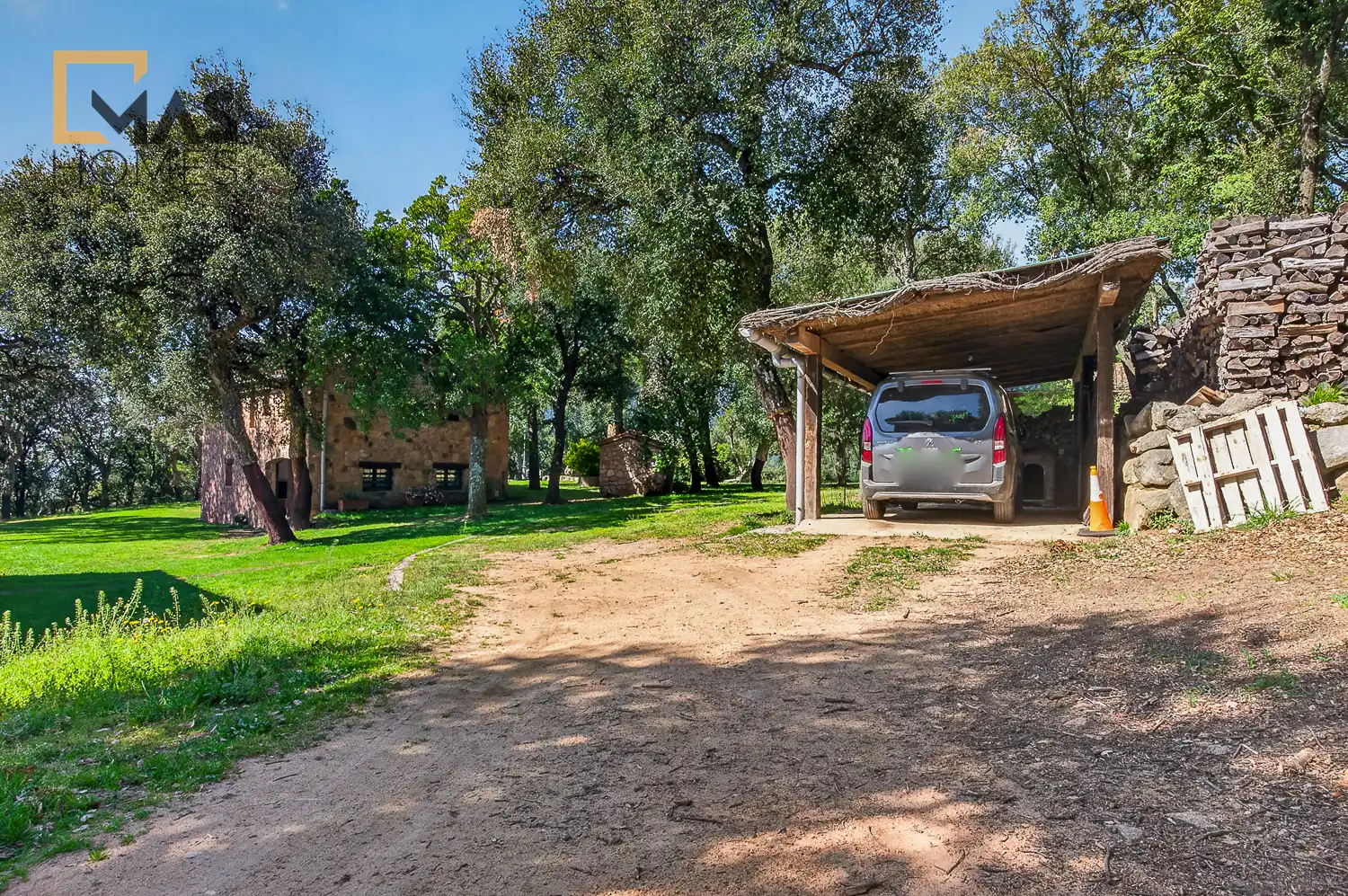 Aparcament de Finca rústica en venda en Arbúcies amb Aire condicionat, Calefacció i Jardí privat