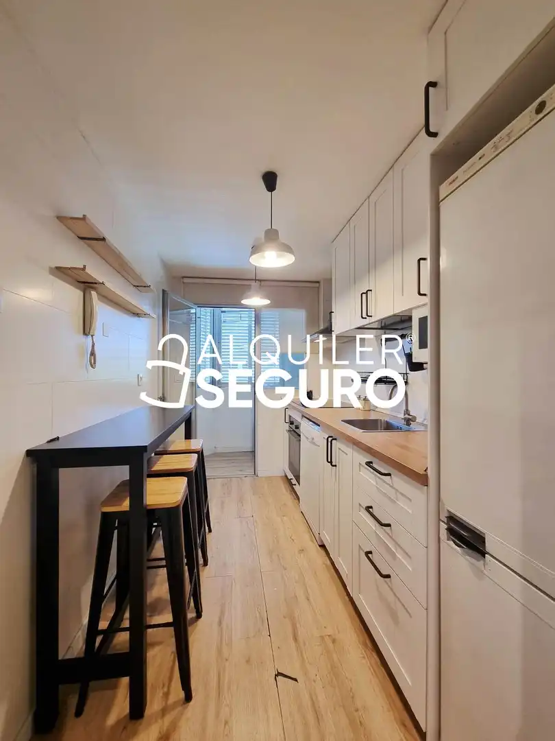 Kitchen of Flat for rent in Las Rozas de Madrid  with Air Conditioner, Heating and Terrace