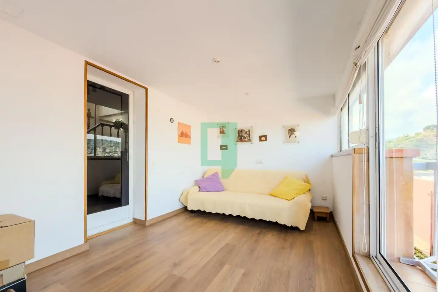 Schlafzimmer von Maisonette zum Verkauf in Badalona mit Heizung und Terrasse