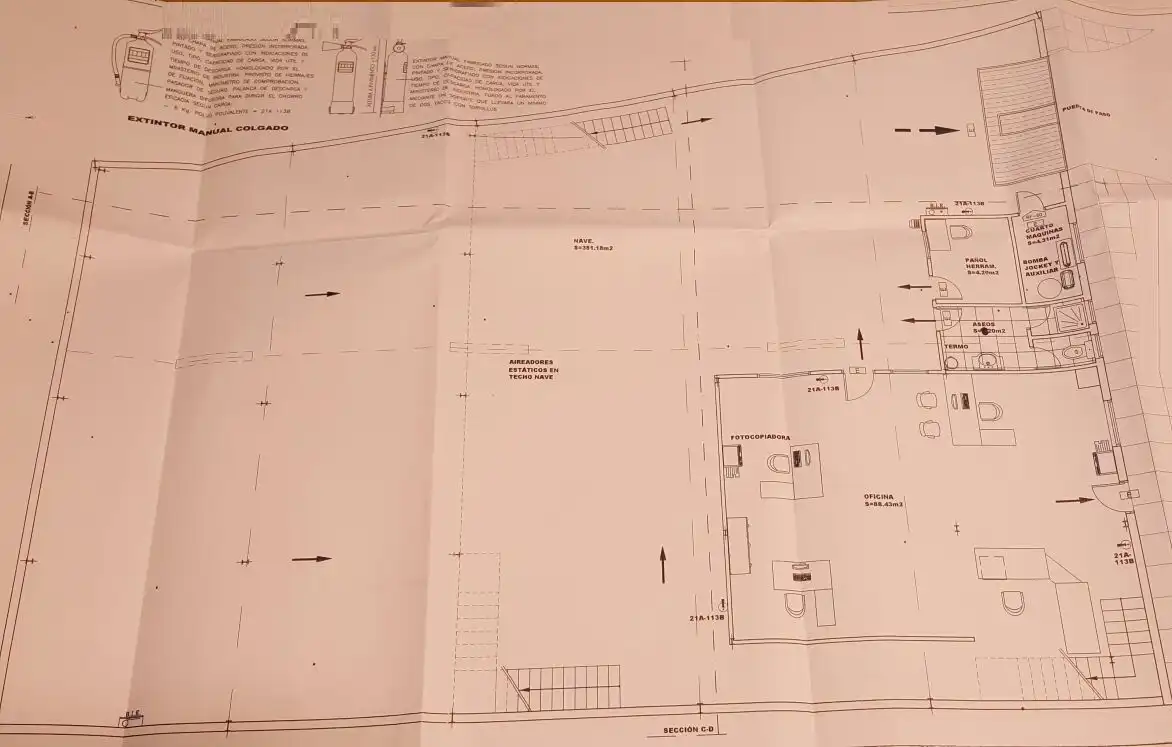 Nave industrial en venta en Siete Palmas