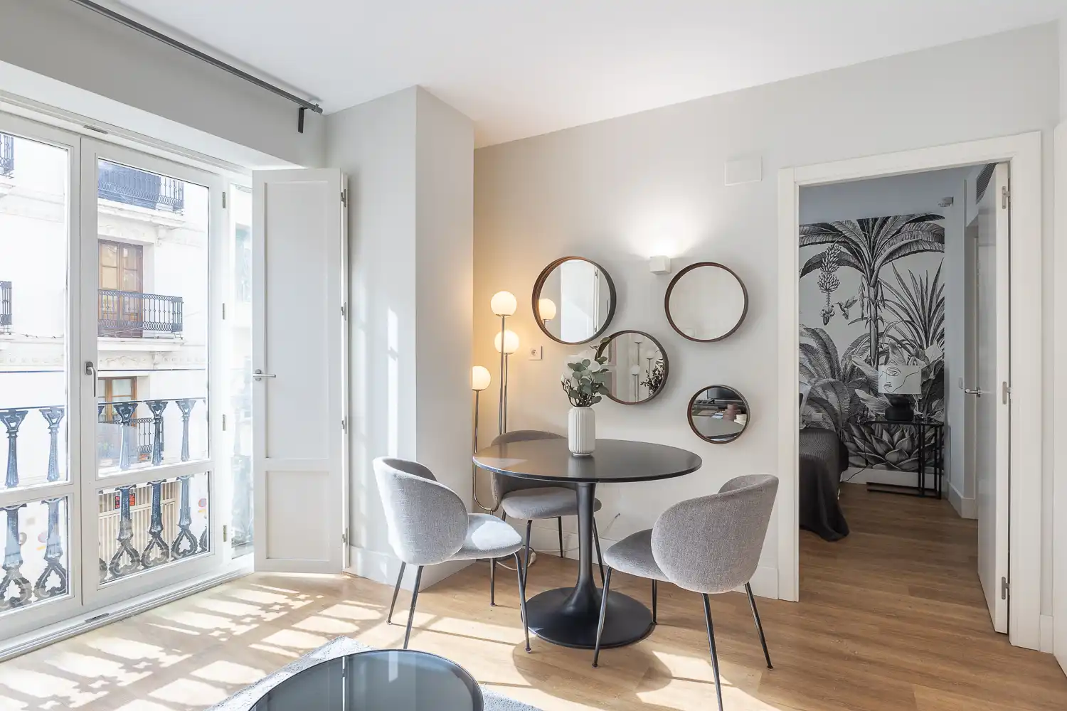 Comedor de Piso de alquiler en Valencia con Aire acondicionado, Calefacción y Jardín privado