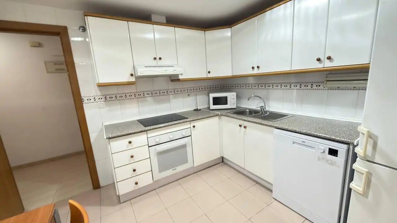 Kitchen of Flat for rent in Alicante / Alacant  with Air Conditioner, Terrace and Furnished