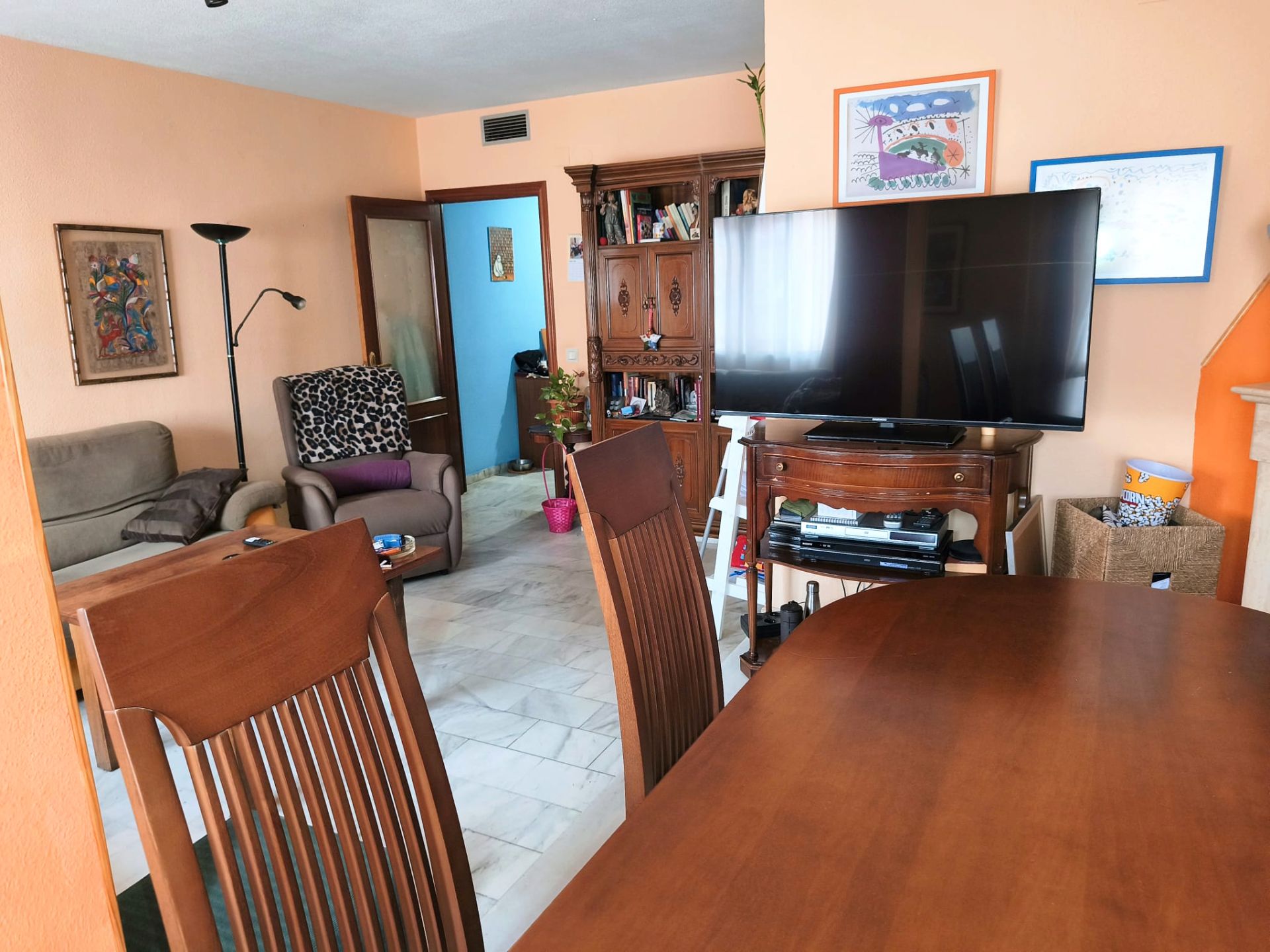 Dining room of Duplex for sale in Ciudad Real Capital  with Air Conditioner, Heating and Furnished