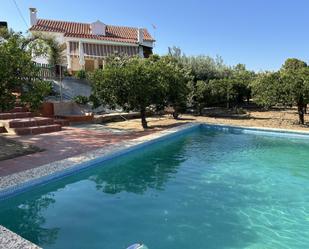 Swimming pool of Country house for sale in Cártama  with Air Conditioner, Terrace and Swimming Pool