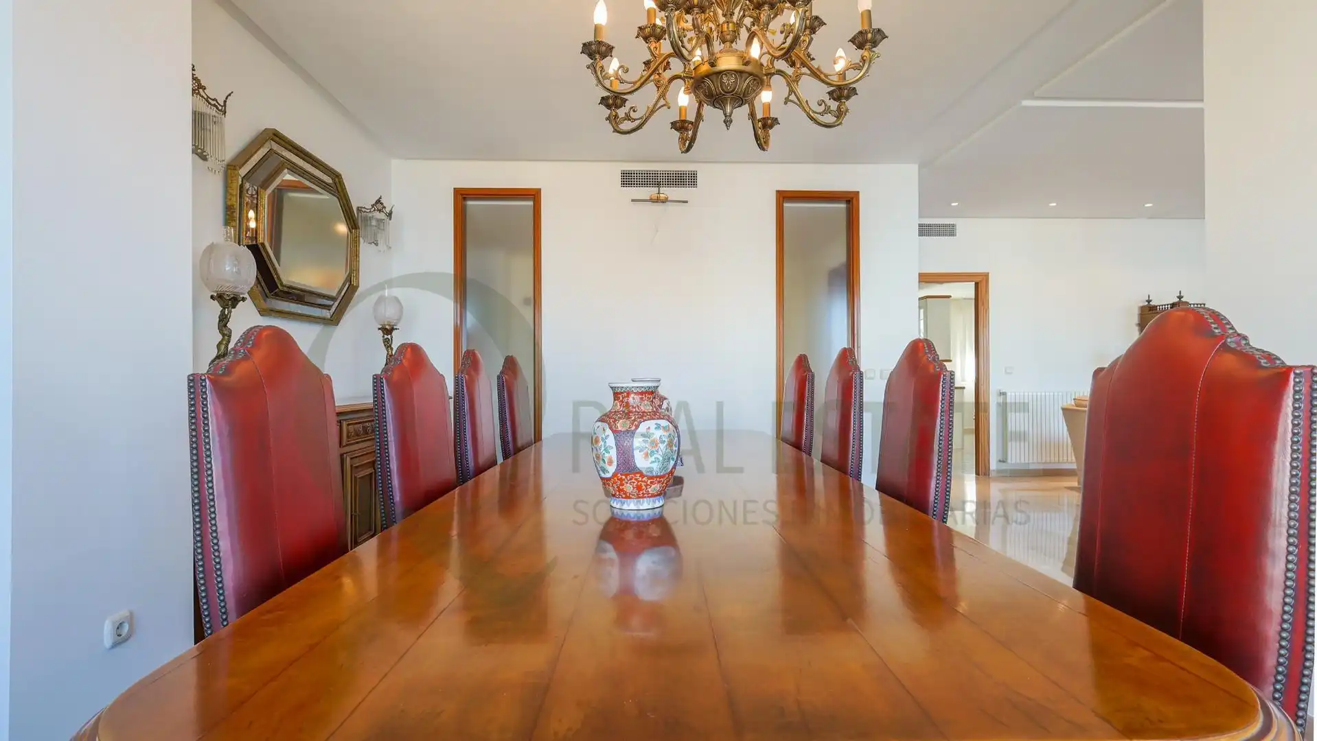 Esszimmer von Dachboden zur Miete in Alicante / Alacant mit Klimaanlage, Privatgarten und Terrasse