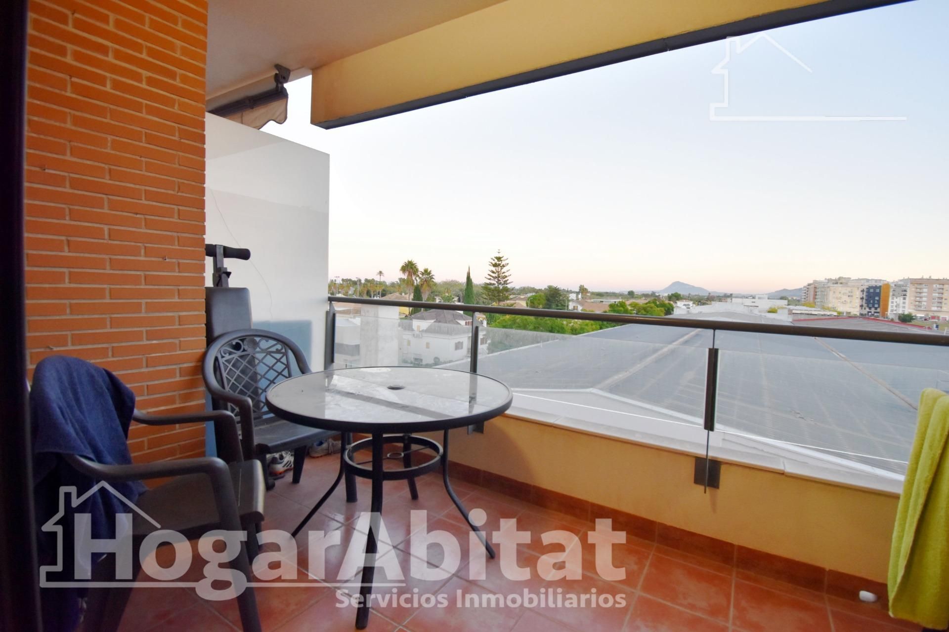 Terrace of Flat for sale in Oliva  with Air Conditioner, Heating and Terrace