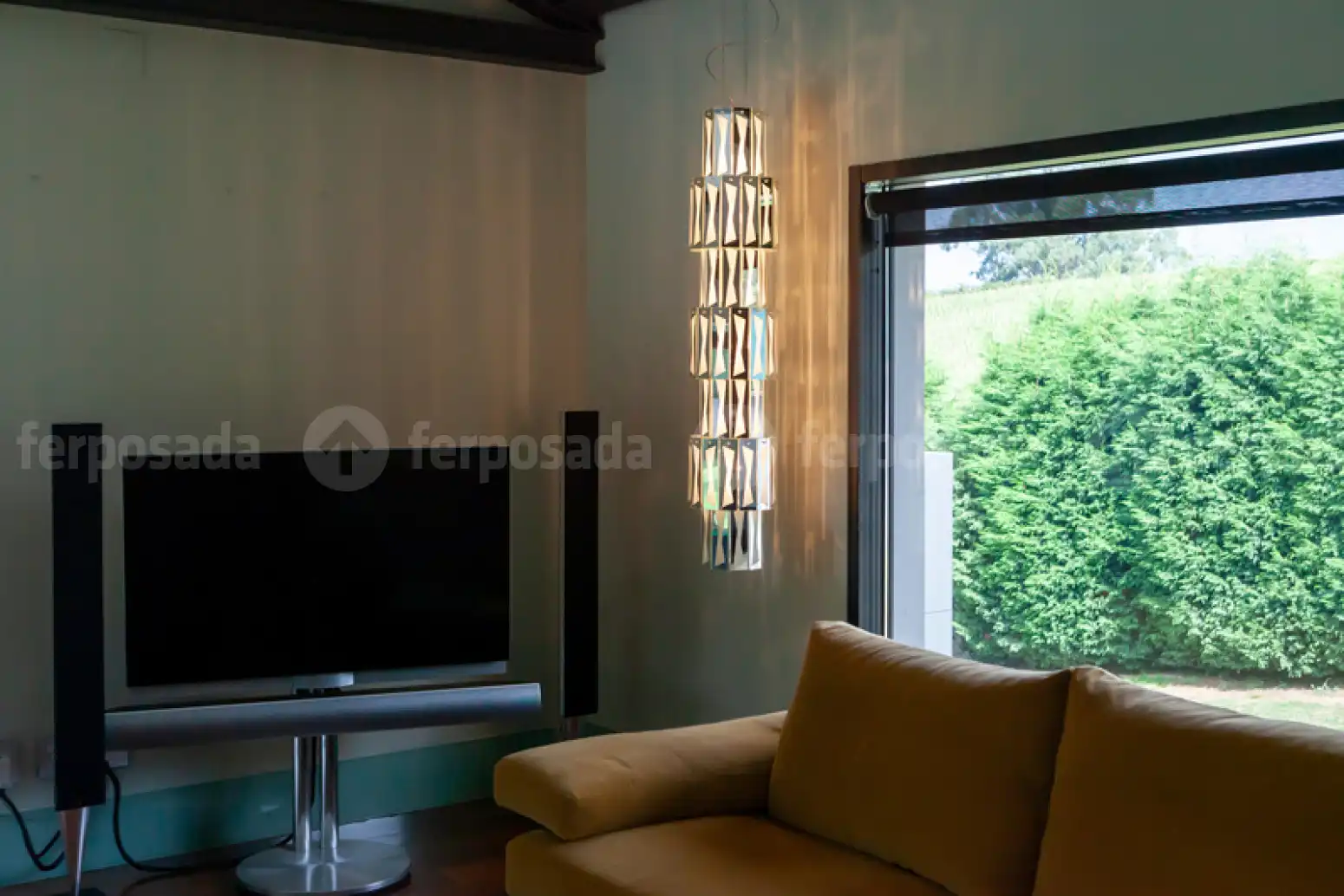 Sala de estar de Casa o chalet en venta en Carreño con Aire acondicionado, Calefacción y Jardín privado