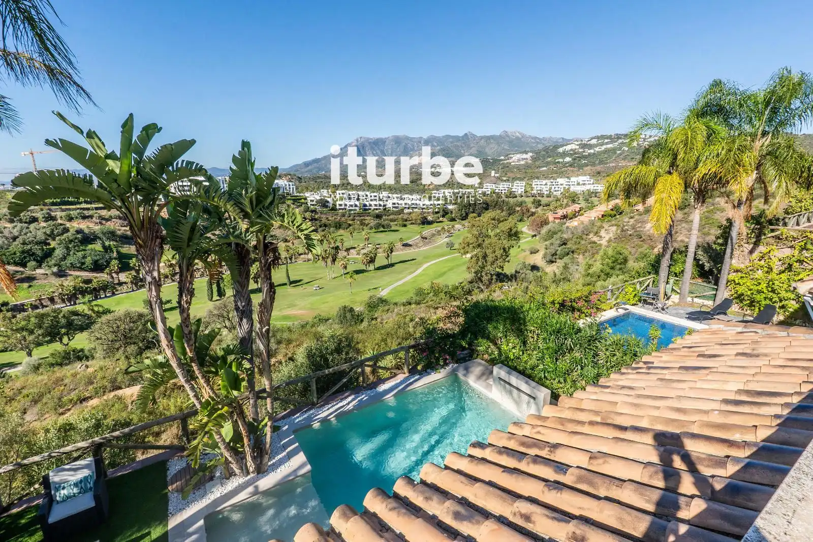 Exterior view of Houses for rent in Marbella  with Air Conditioner, Heating and Private garden