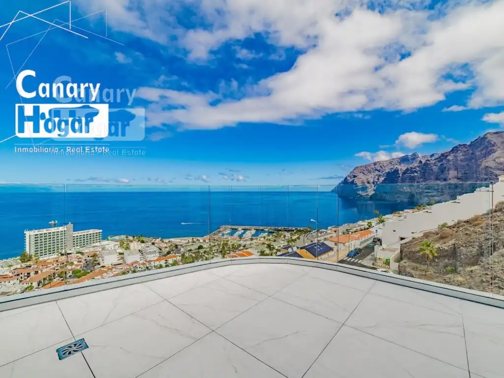 Vista exterior de Ático en venta en Santiago del Teide con Jardín privado y Piscina