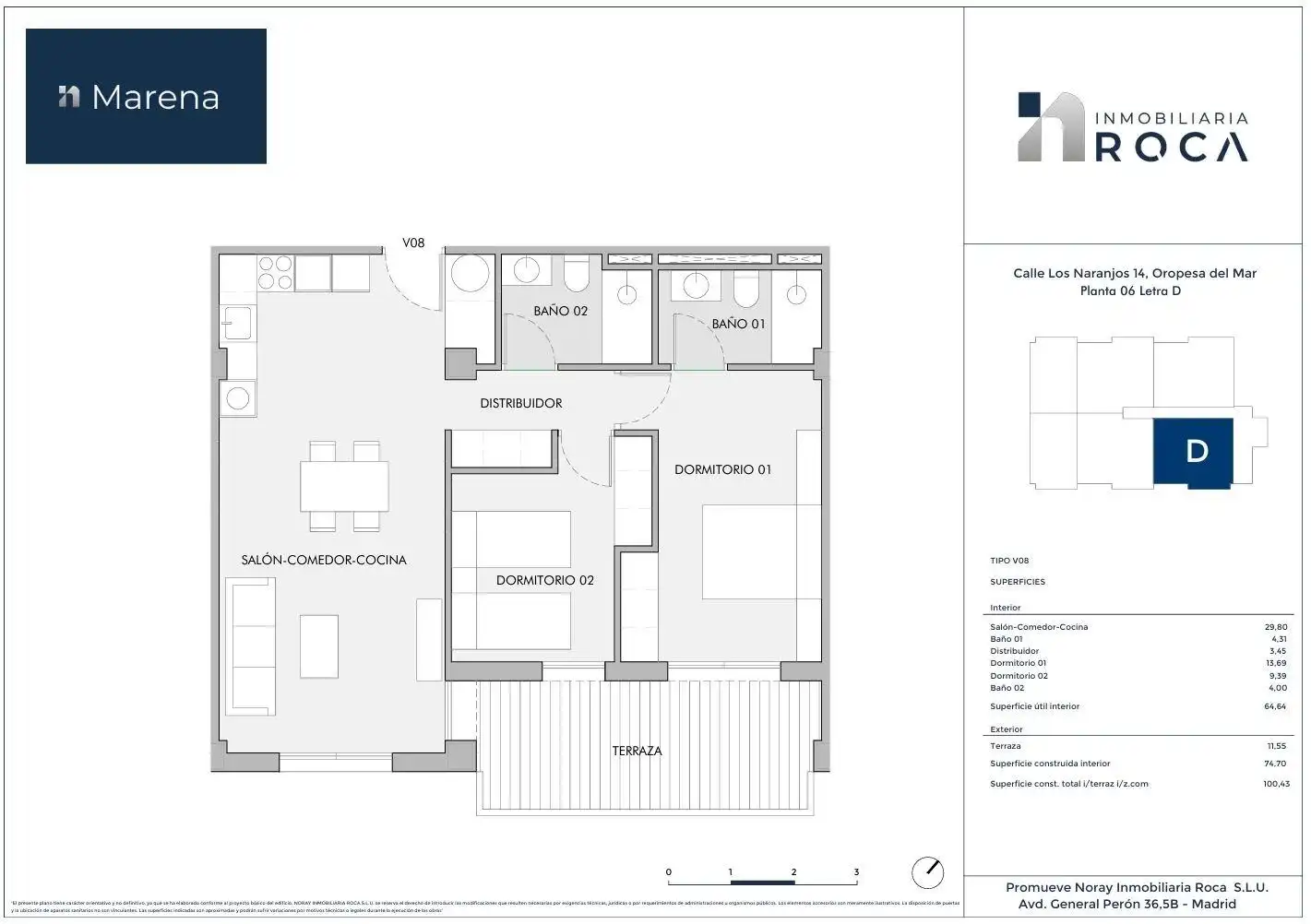 Appartement compact avec piscine à vendre à Calle LOS NARANJOS 14, imagen 2
