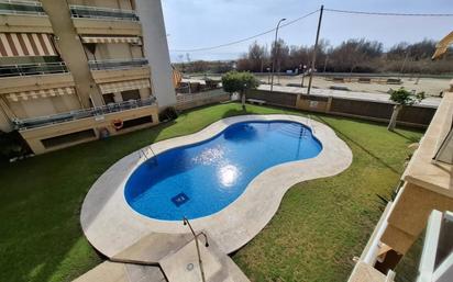 Swimming pool of Flat for sale in Cubelles  with Terrace and Swimming Pool