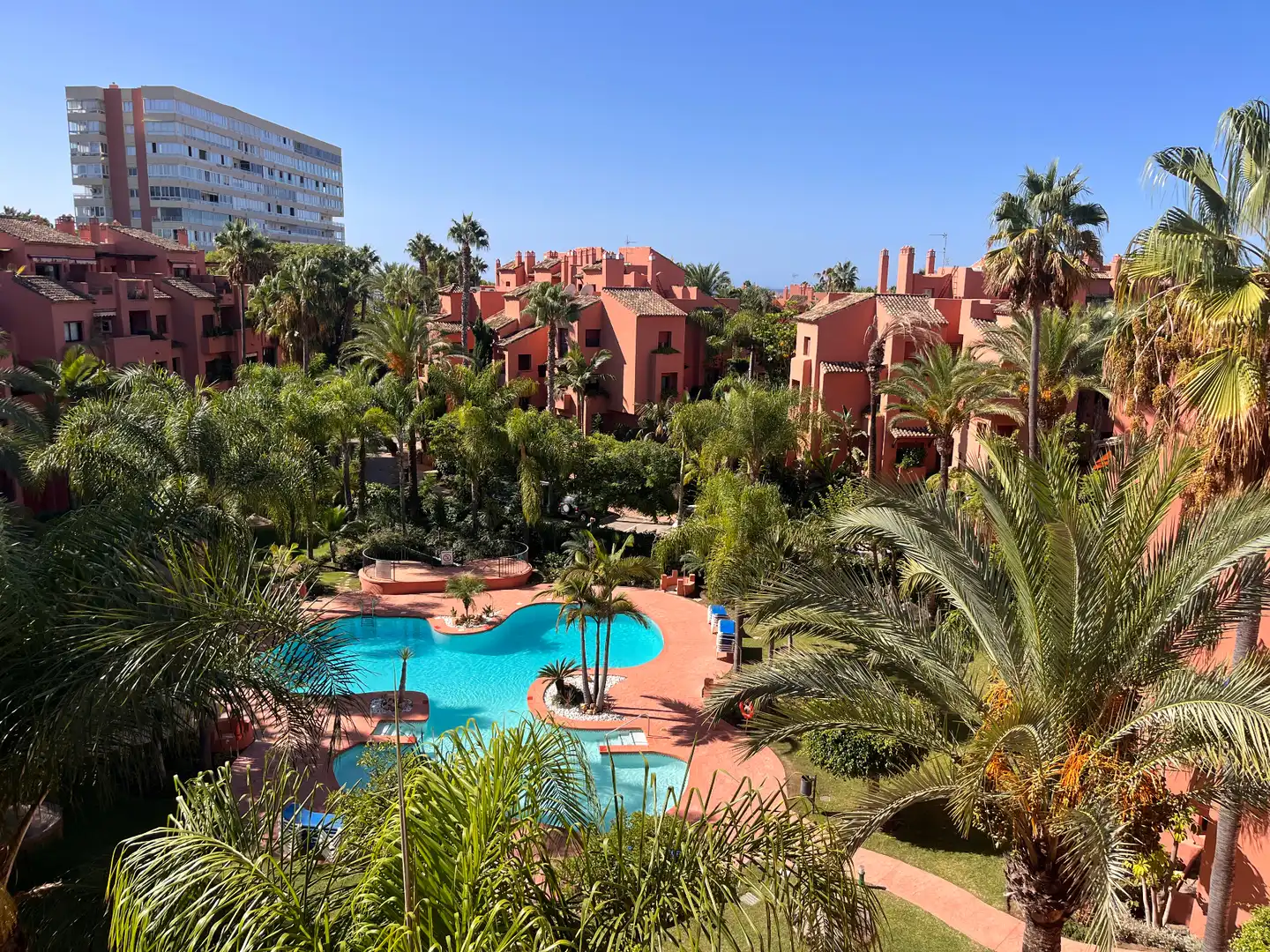 Exterior view of Attic for rent in Marbella  with Air Conditioner, Heating and Terrace
