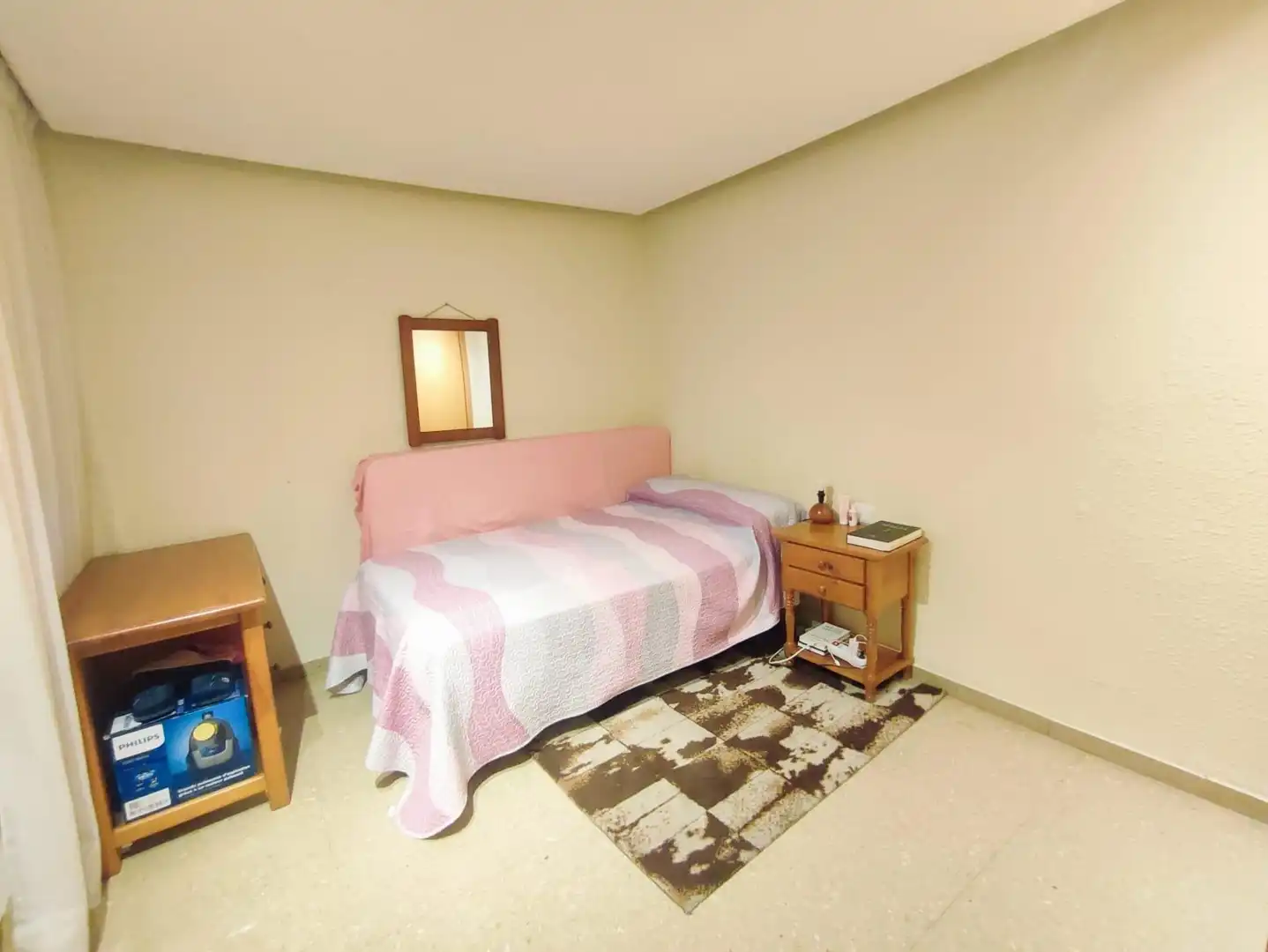 Schlafzimmer von Wohnung zum Verkauf in Castellón de la Plana / Castelló de la Plana mit Heizung, Möbliert und Balkon