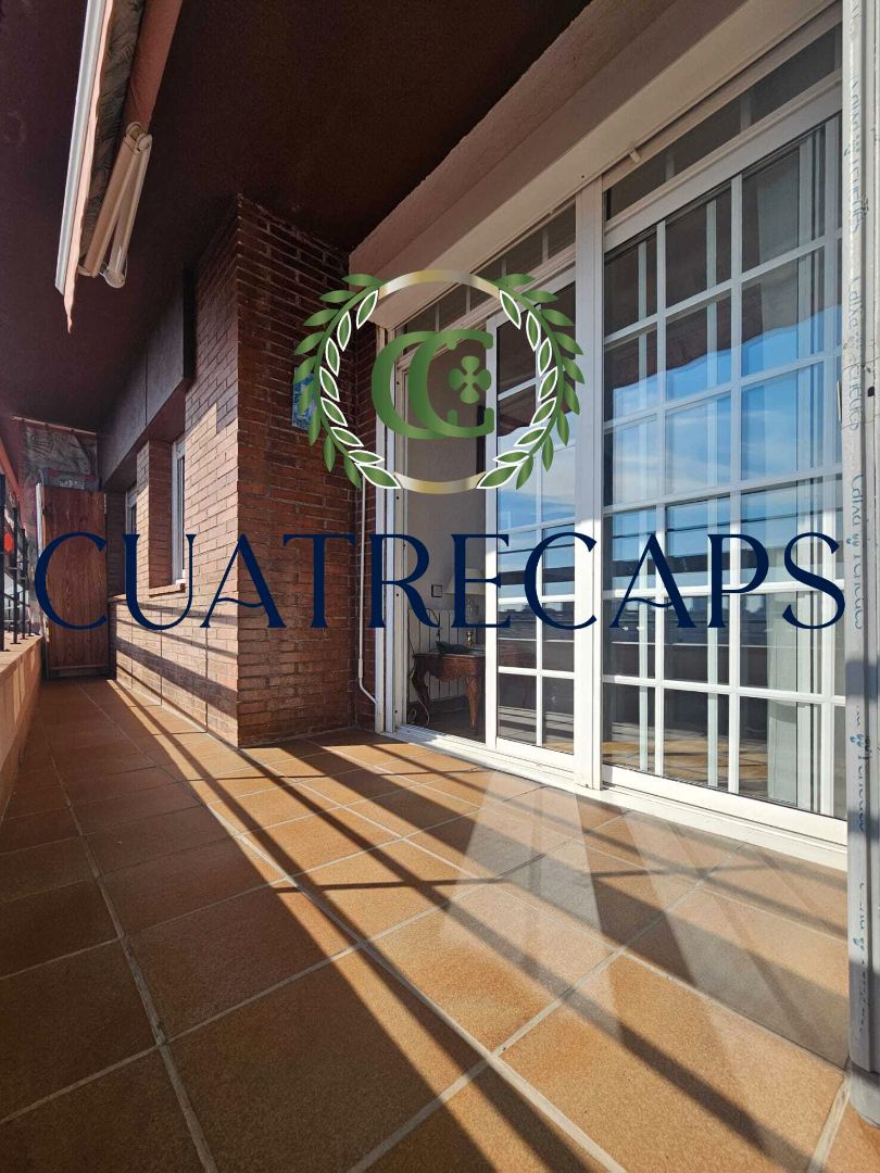 Terrace of Flat for sale in  Barcelona Capital  with Heating, Parquet flooring and Furnished