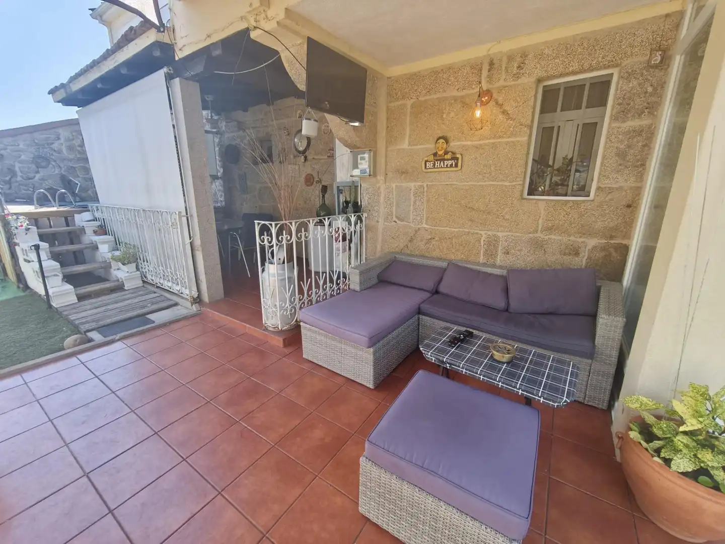 Terraza de Casa adosada en venta en O Carballiño   con Calefacción, Terraza y Piscina