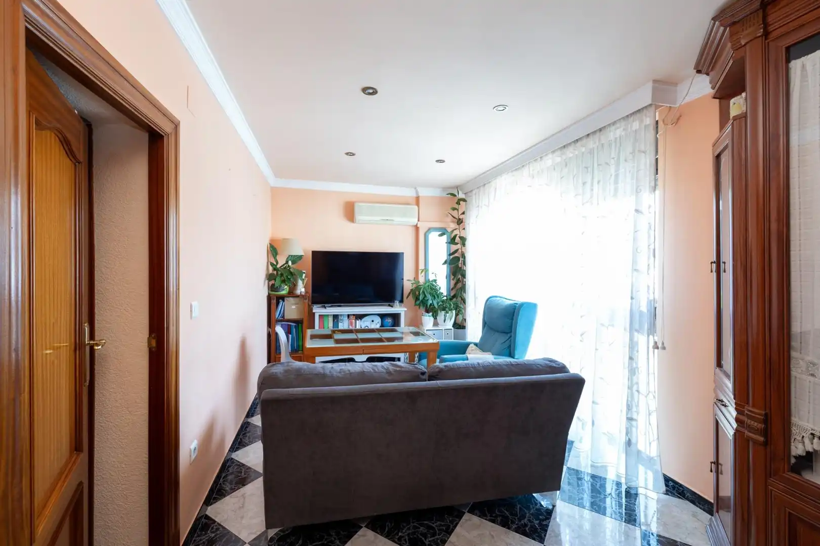 Sala de estar de Piso en venta en Granada